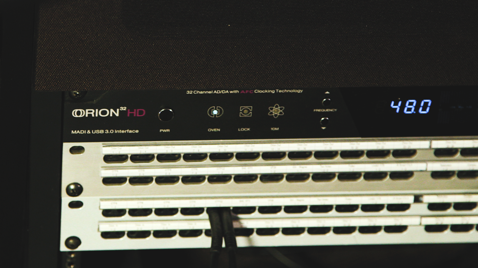 Orion 32HD | Gen 3 in a rack